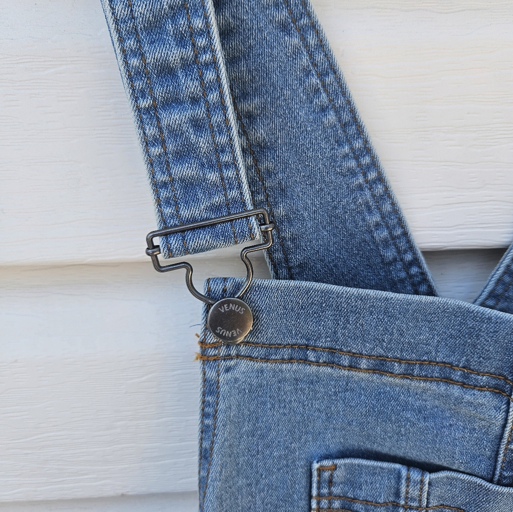 VENUS Blue Denim Overalls - Picture 2 of 4